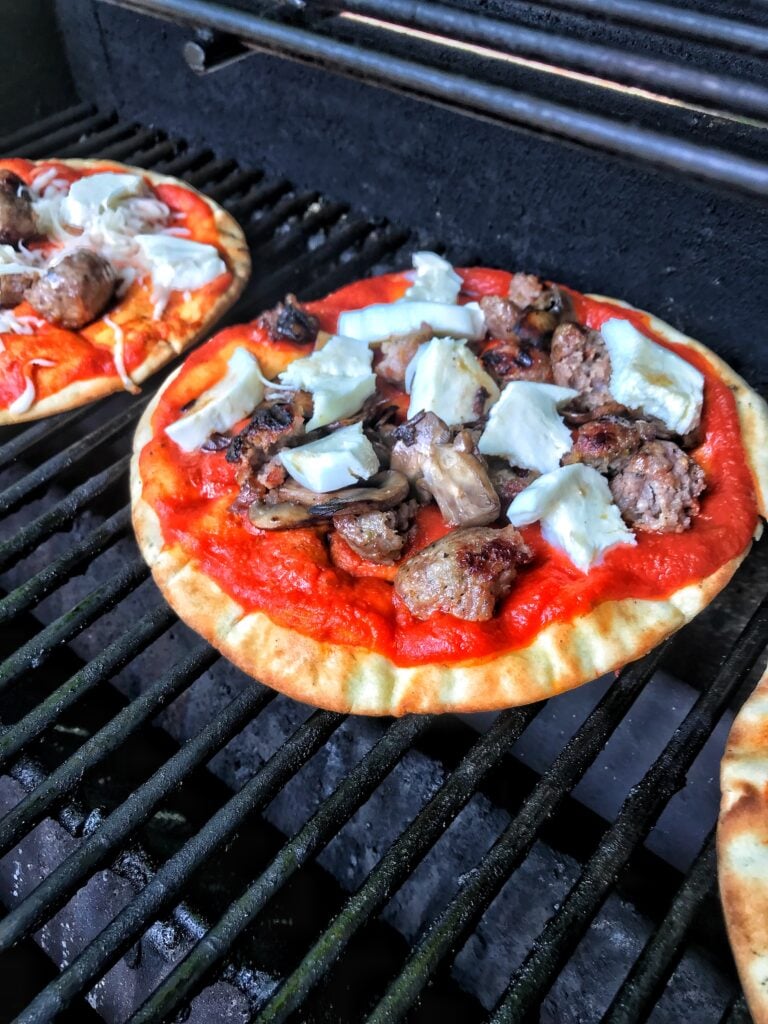 Woodfired Pizza on the Grill