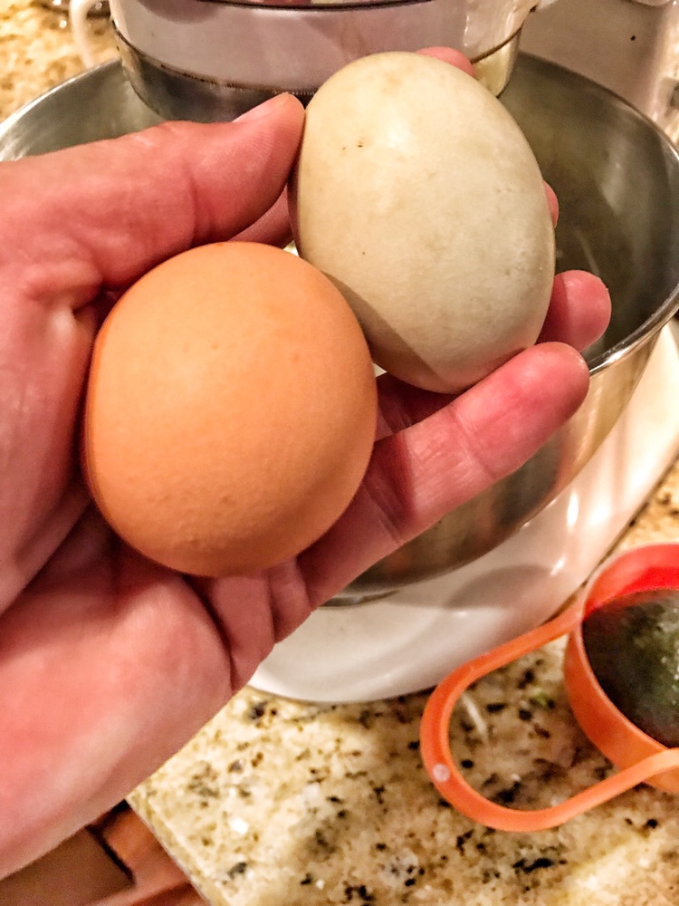 Two eggs