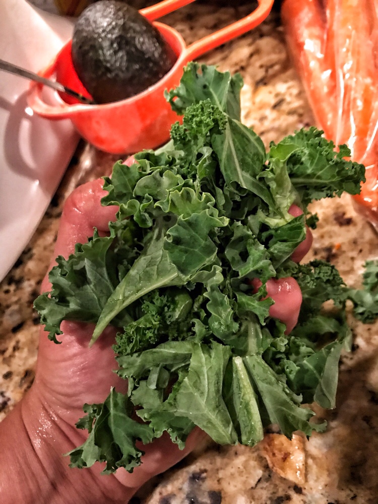 Leaves of kale