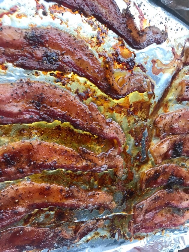 Cooked bacon