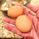 Two eggs
