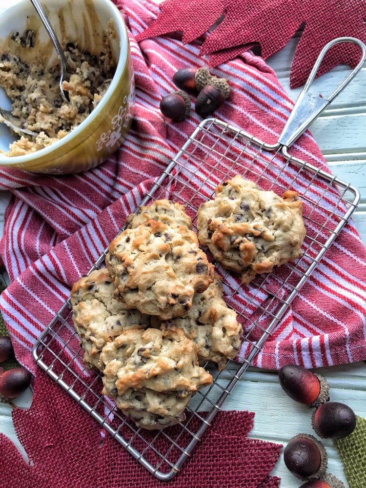 Maple Cream Cheese Chocolate Cookies.