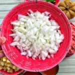 Diced onions