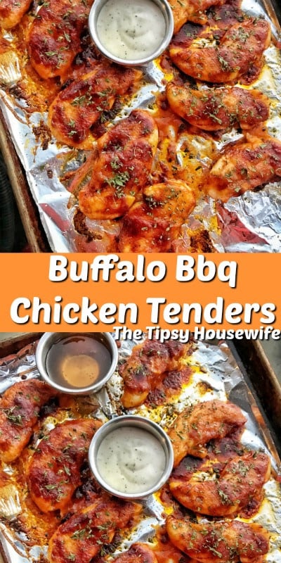 The cover image for the Buffalo BBQ Chicken tenders.