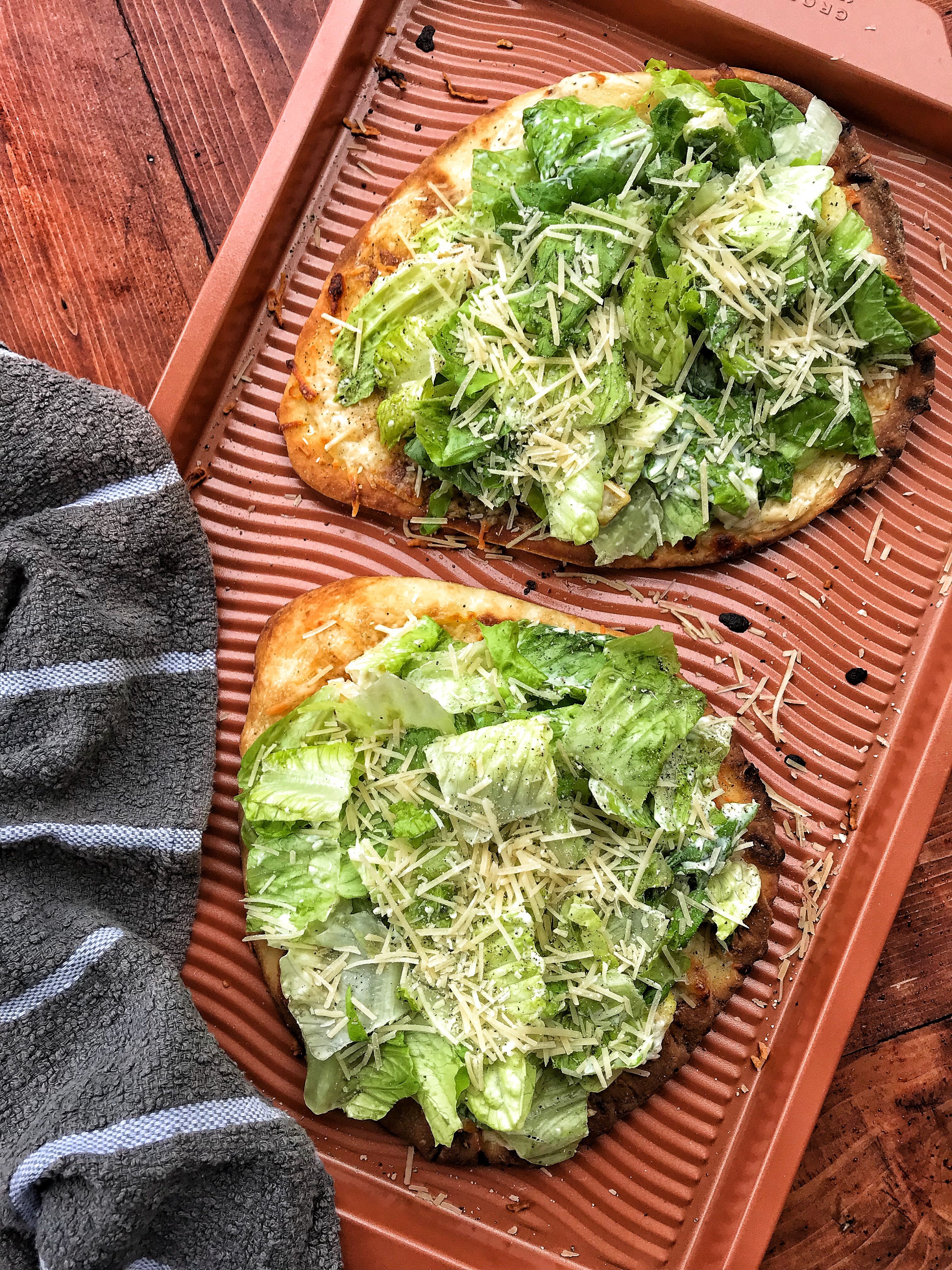 Salad Pizzas