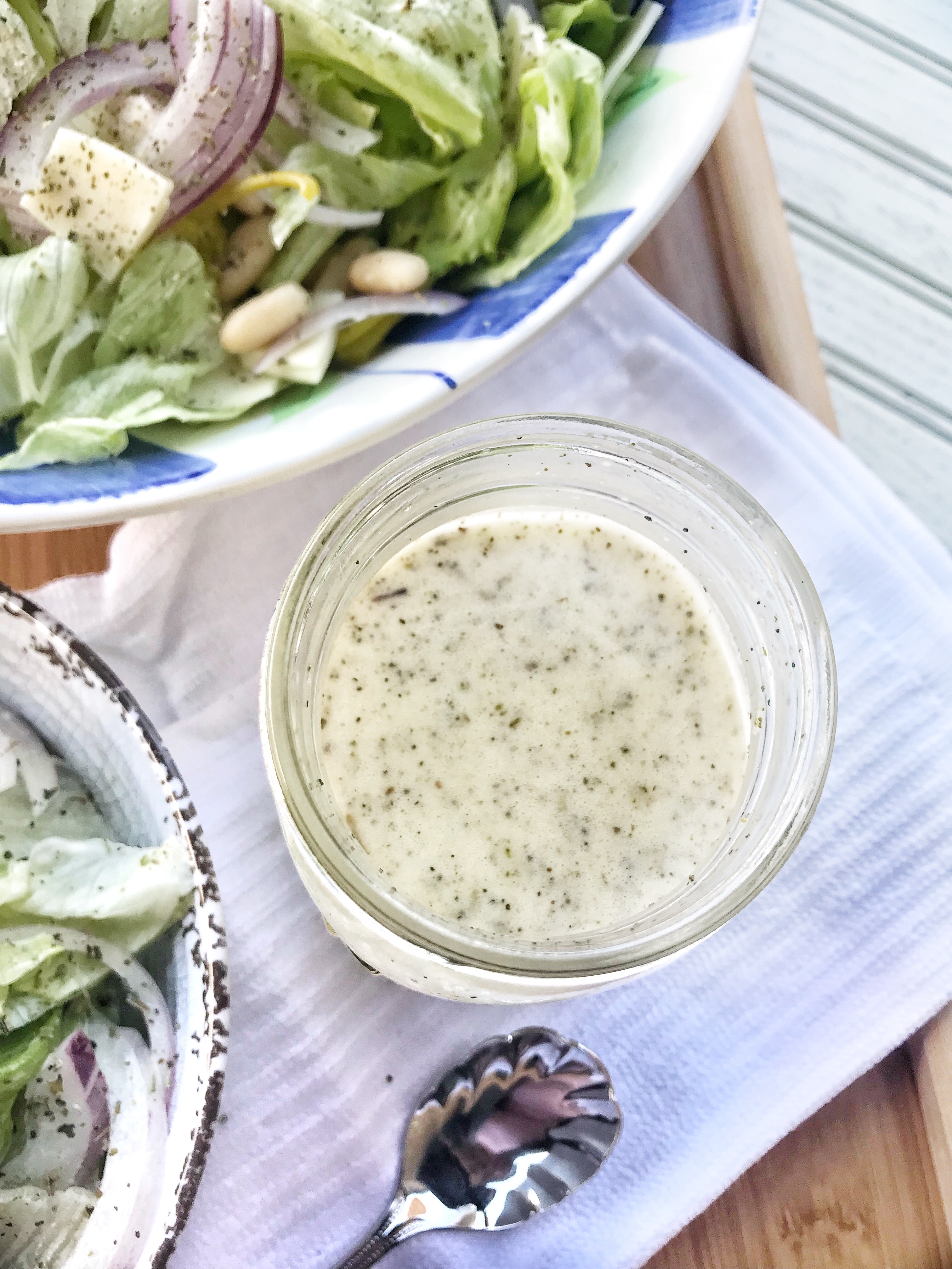 Easy Creamy Italian Dressing