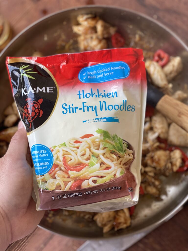 A package of Hokkien Stir-Fry noodles