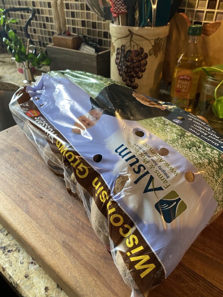 A big sack of Russet Potatoes