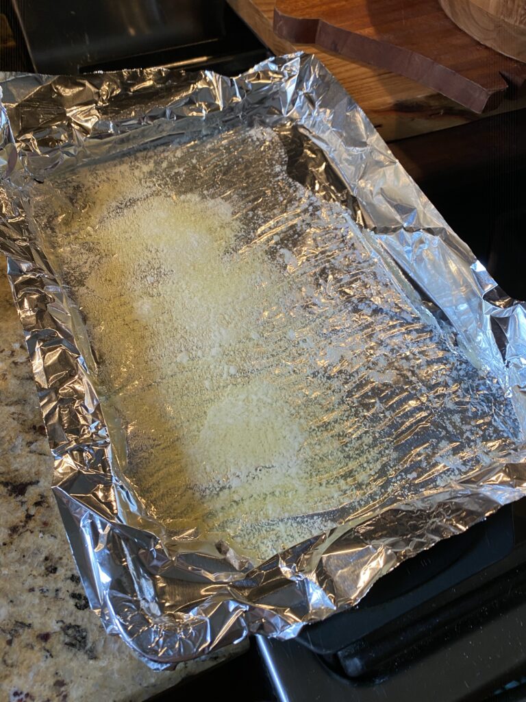 Butter melting in a pan