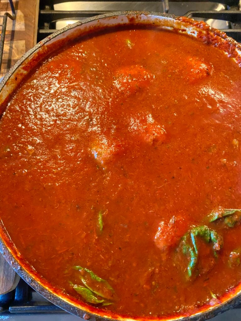 Sunday sauce