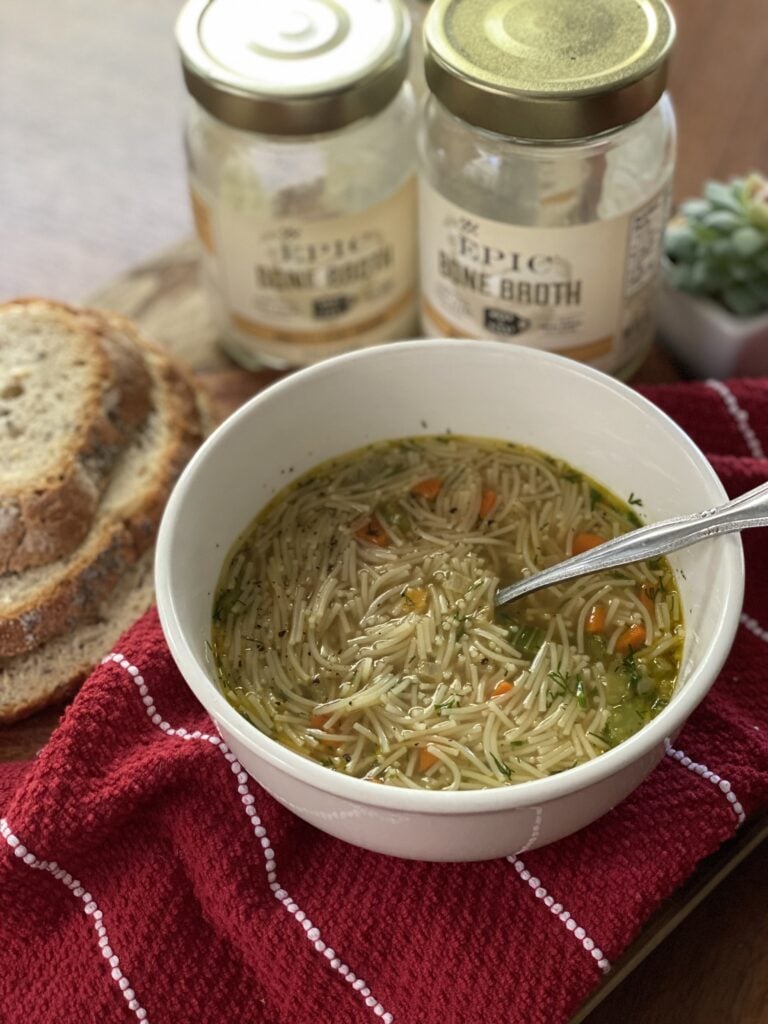 A bowl of After School soup