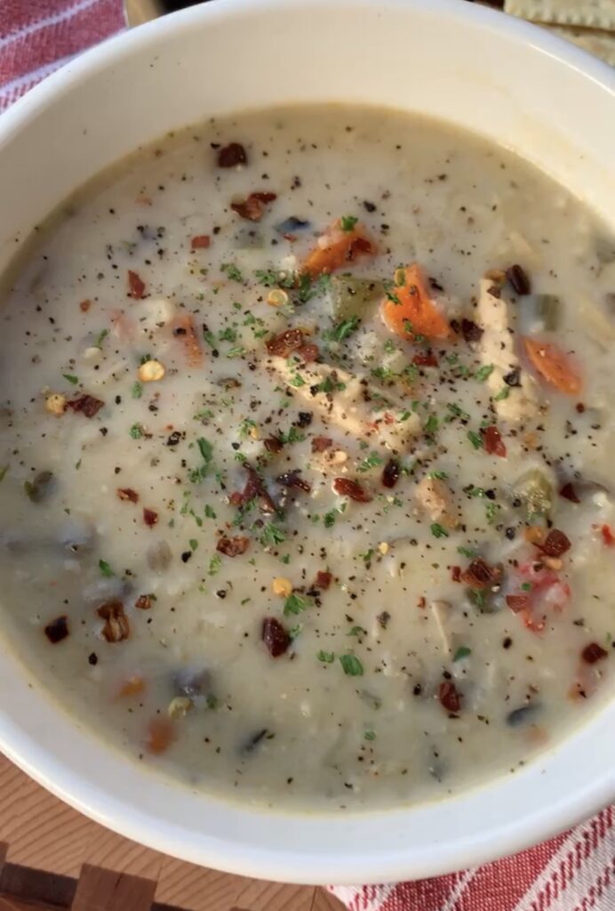 Creamy Chicken & Wild Rice Soup