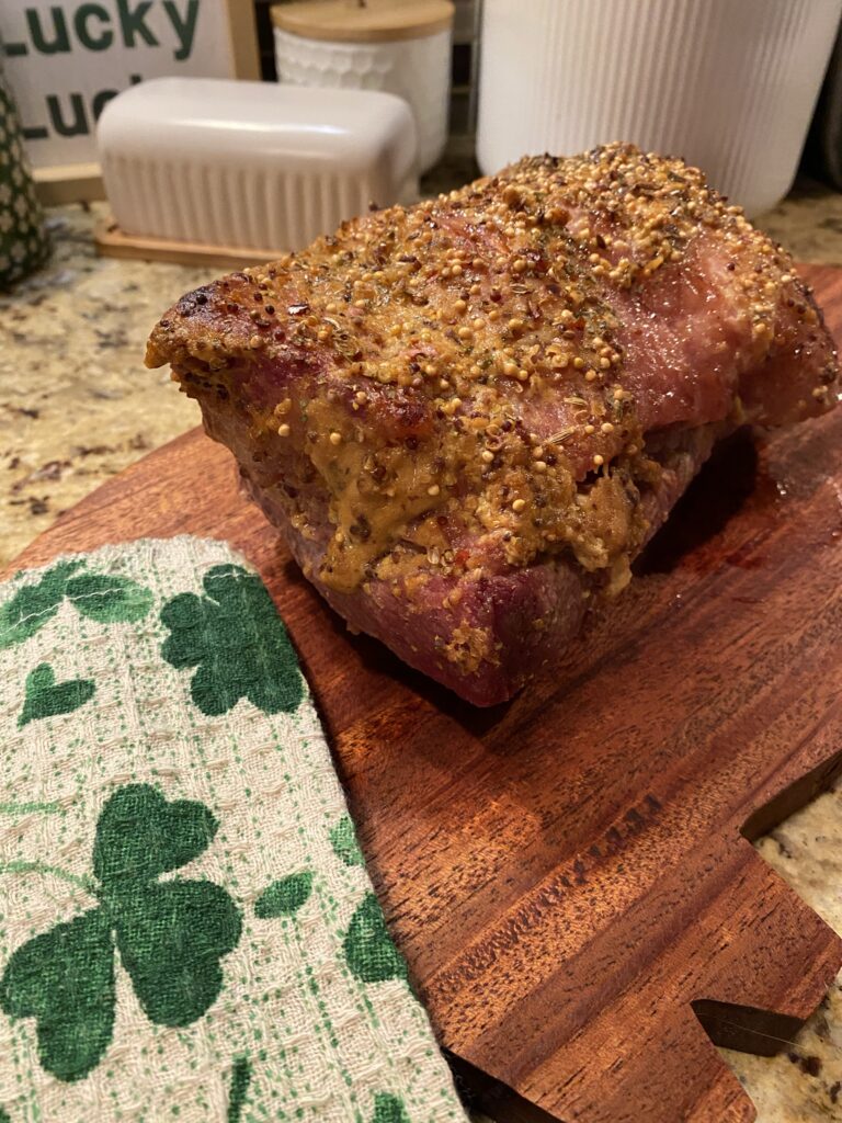 Seasoned corned beef