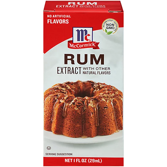 A box of rum extract