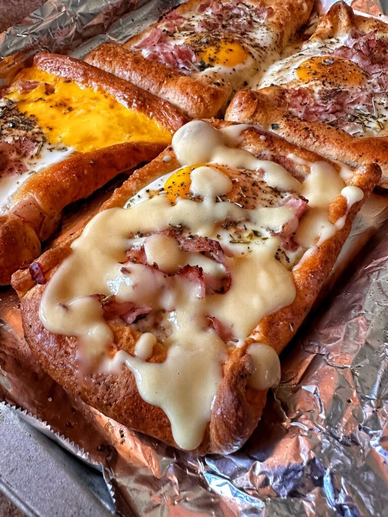 Eggs Benedict Breakfast Pastries