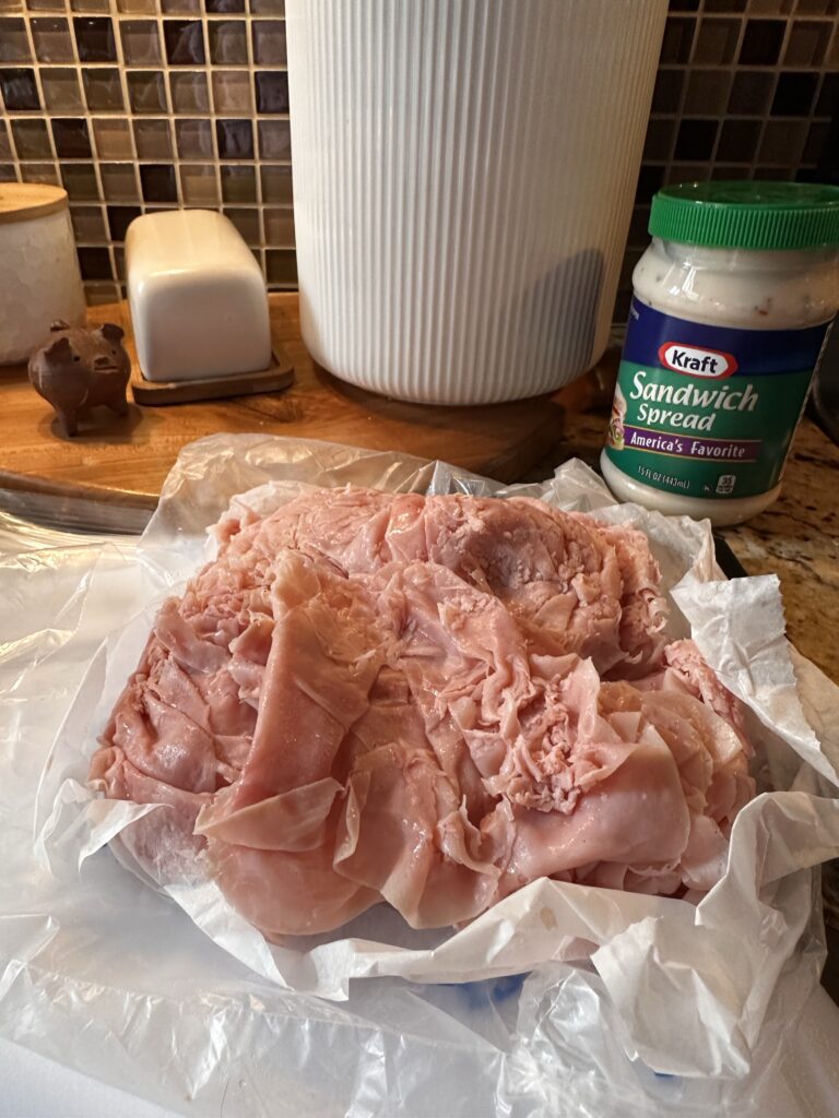Shaved deli ham