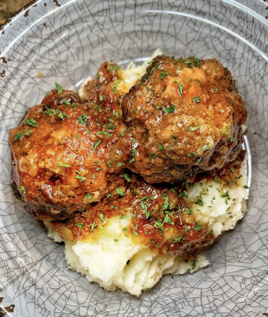 Classic Meatloaf Meatballs
