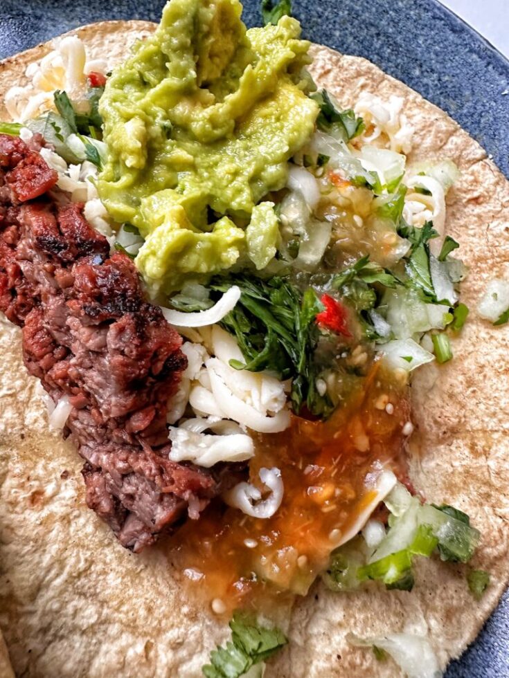 A Grilled Steak Taco