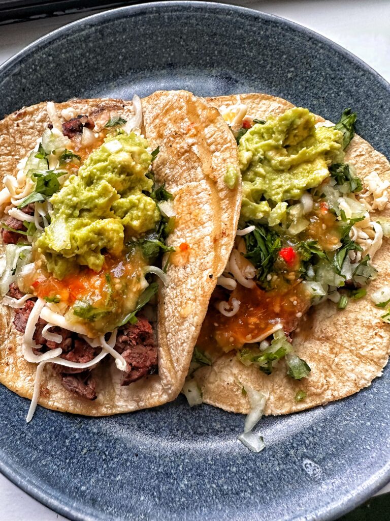 Two tacos
