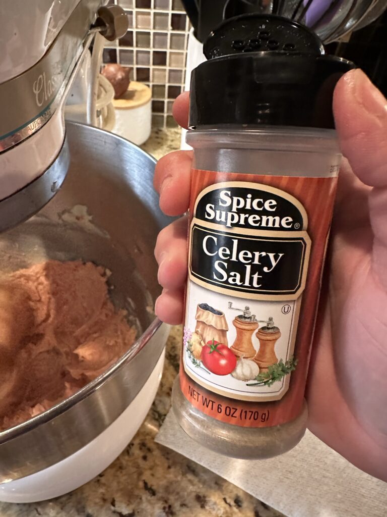 A bottle of celery salt
