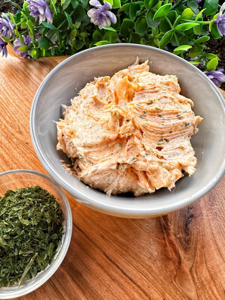 Tomato butter in a bowl