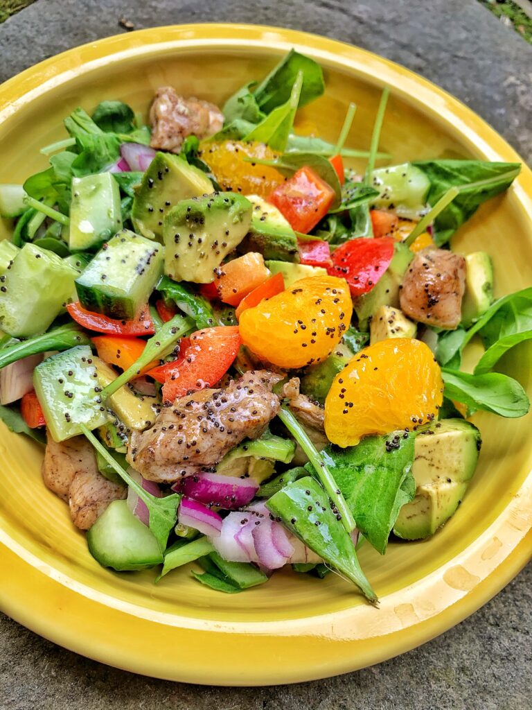 Poppy seed salad
