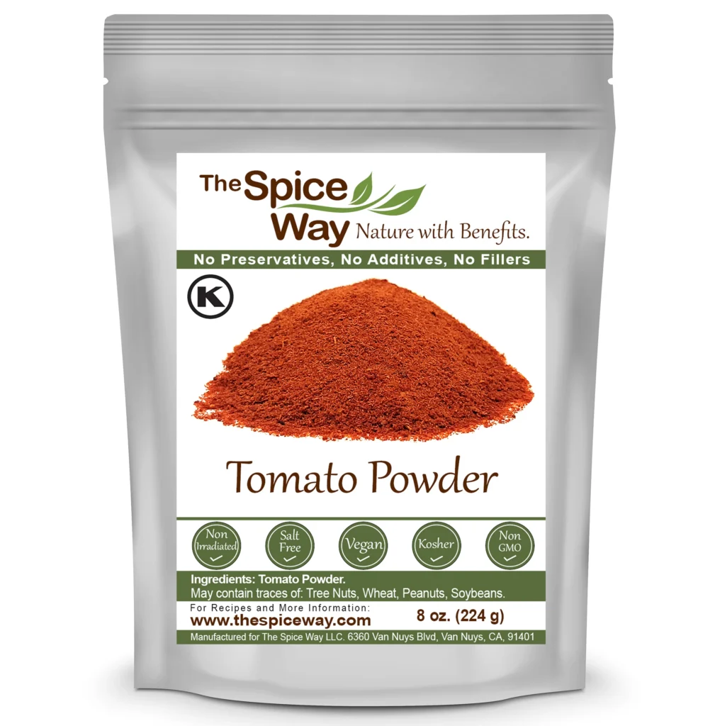 A package of tomato powder