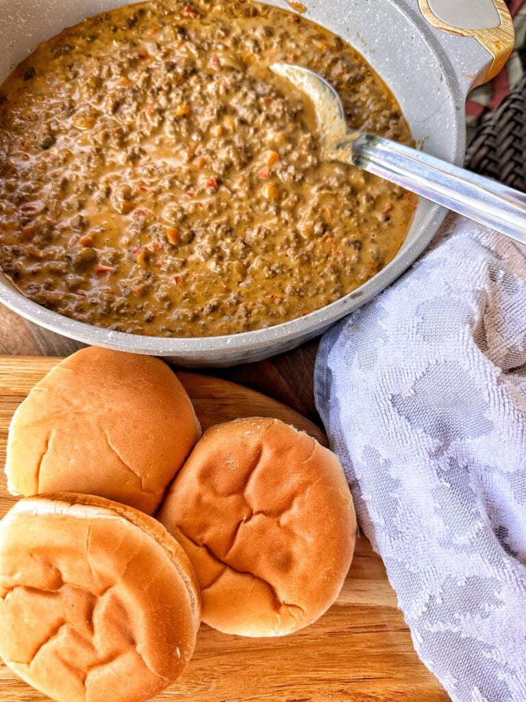 Cheesy Sloppy Joes