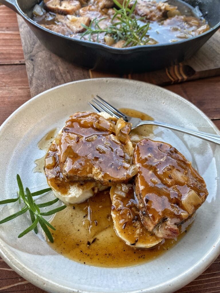 Winter Pork Roast and Gravy