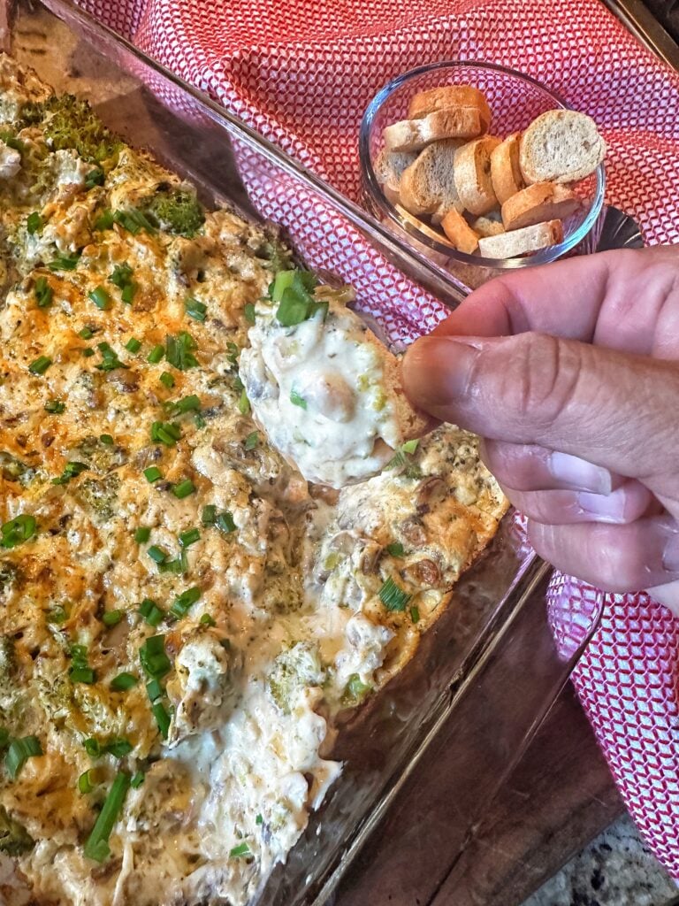 Creamy Broccoli Cheese Dip