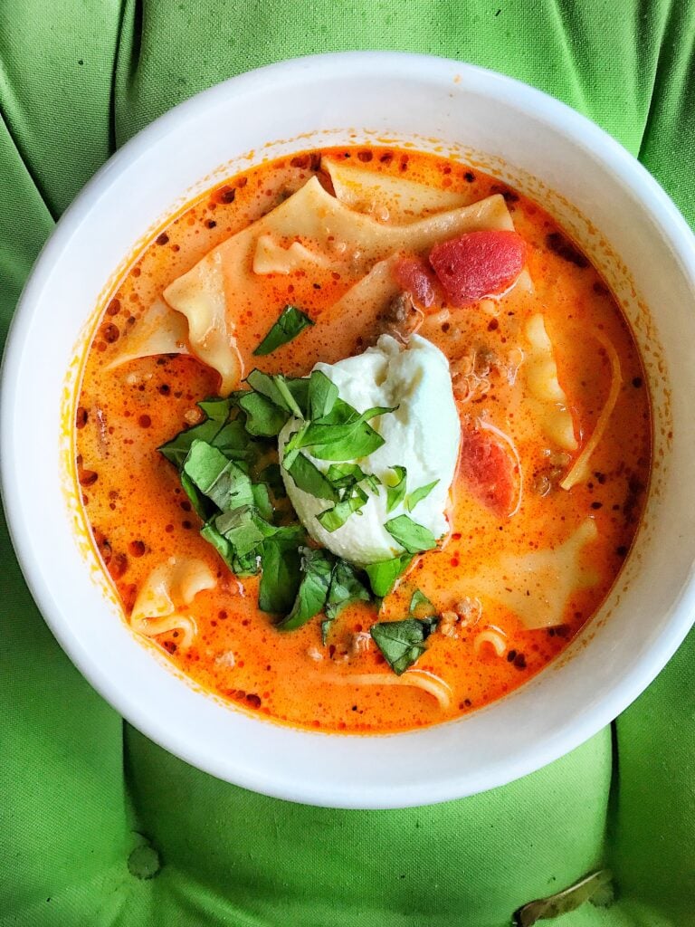 Lasagna Soup