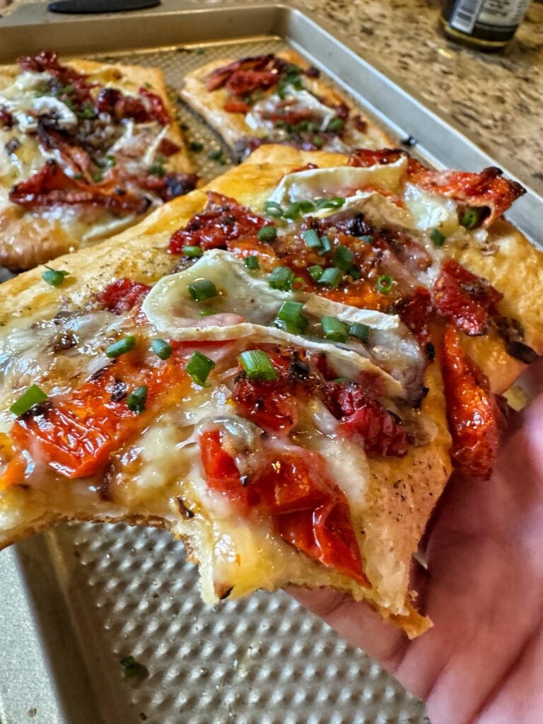 Savory Sun Dried Tomato and Brie Tarts