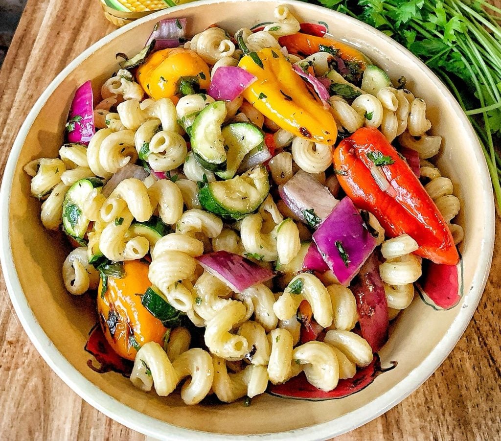 Grilled Vegetable Pasta Salad
