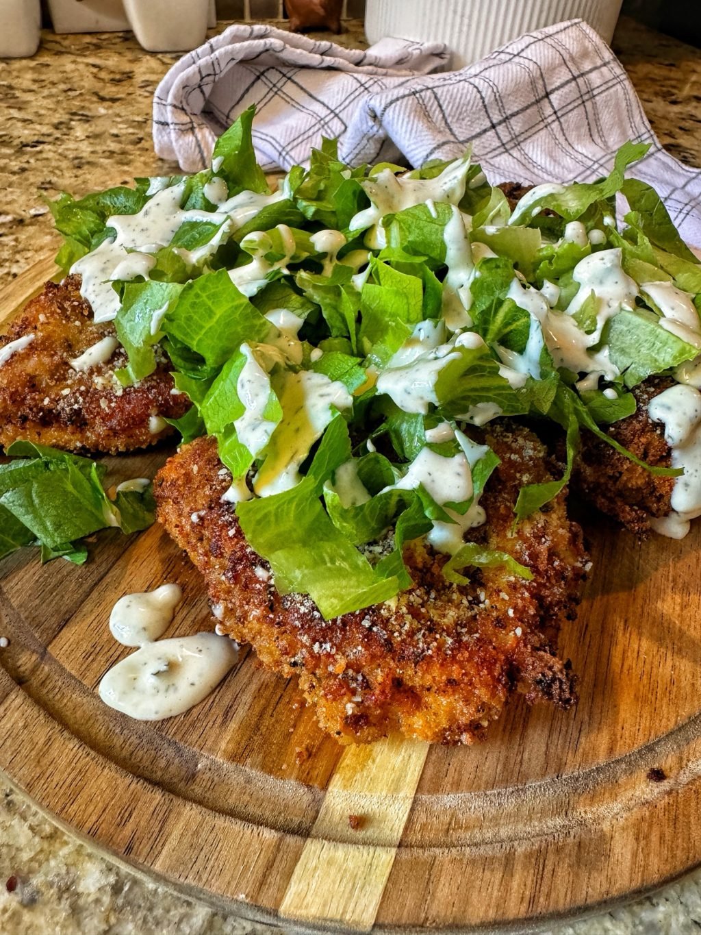 Chicken Caesar Cutlets