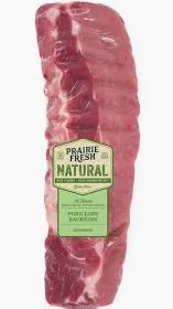 A package of Prairie Fresh ribs.