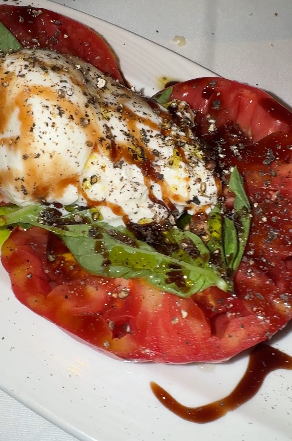 Caprese salad.