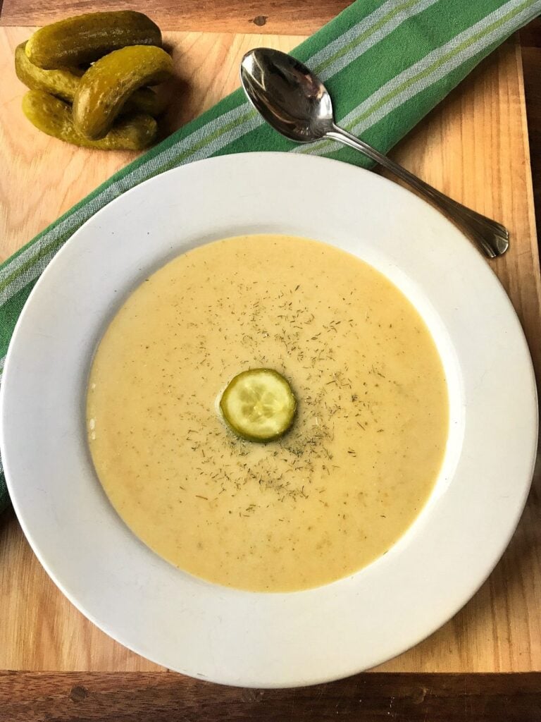 Dill Pickle Soup