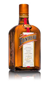 A bottle of Cointreau
