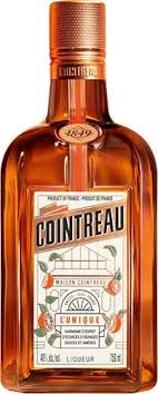 A bottle of Cointreau