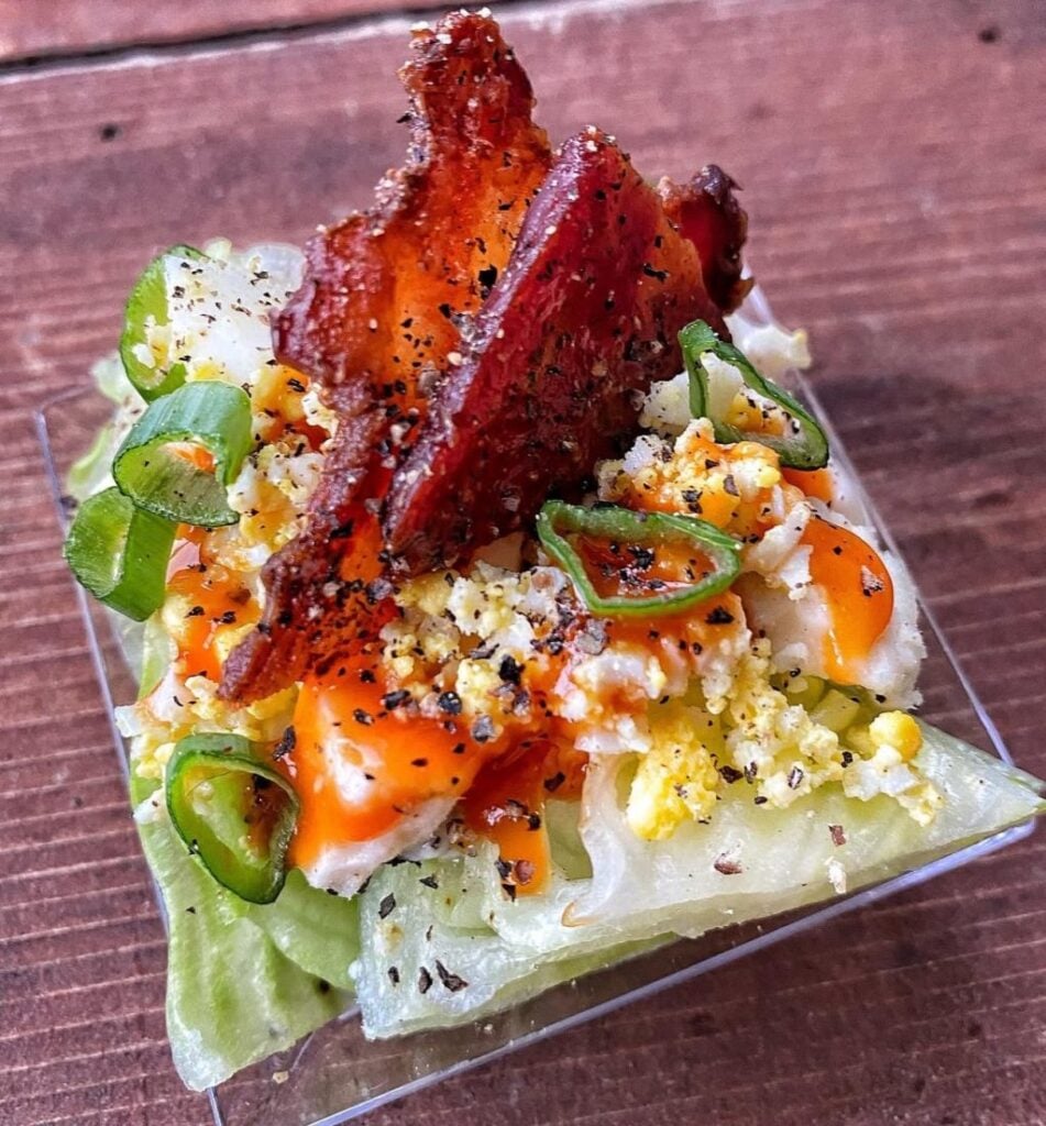 Mini Cob Salad Appetizer