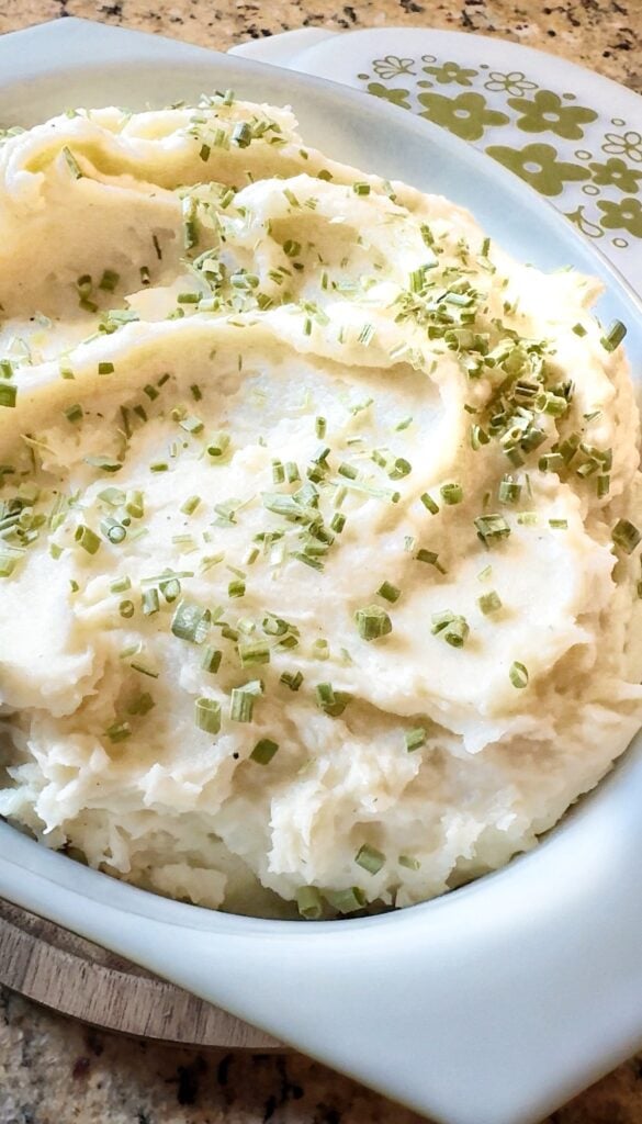 Wasabi mashed potatoes