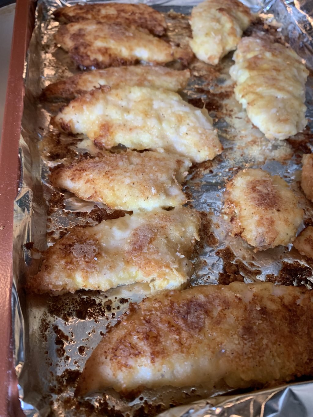 Cooked chicken tenders