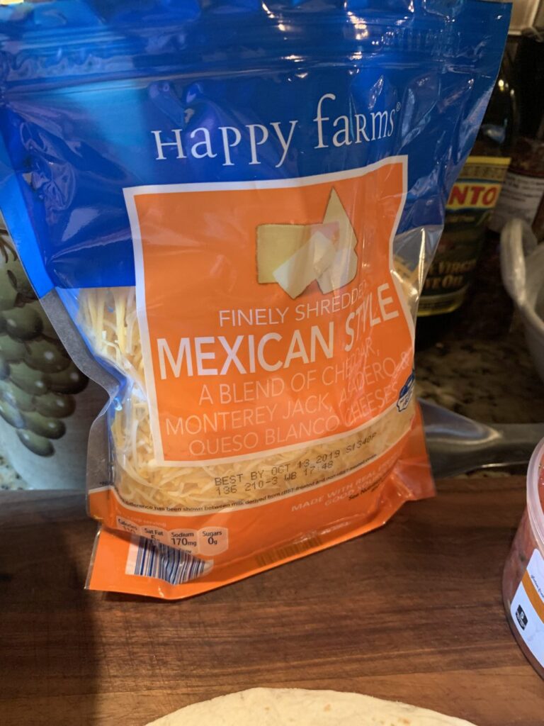Shredded Mexican Cheese