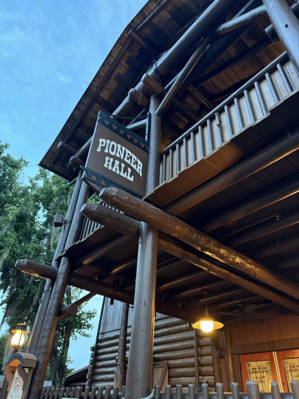 The exterior of Pioneer Hall
