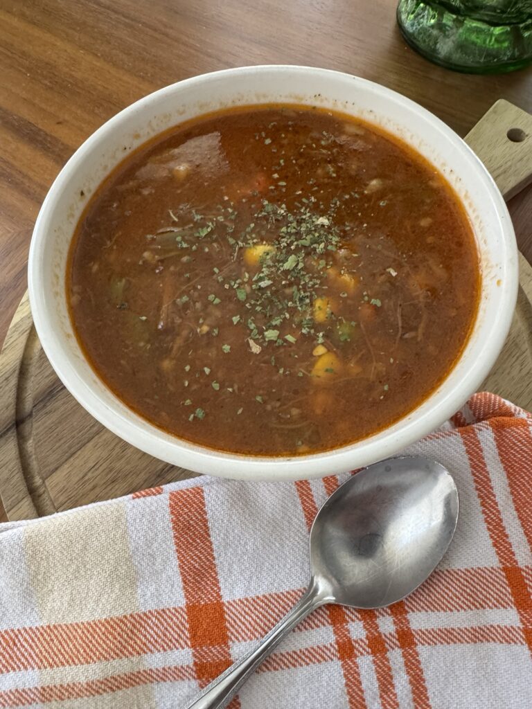 Beef oxtail soup