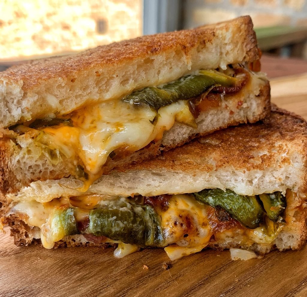 Jalapeno Popper Grilled Cheese