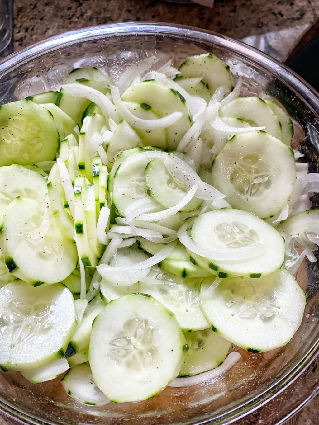Simple Onion Cucumber Salad