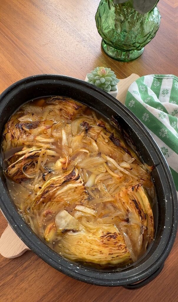 Melting Cabbage and Onions Recipe