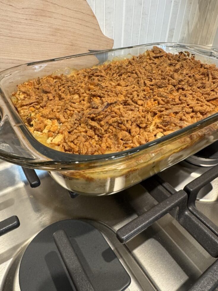 Chicken and Stuffing Casserole