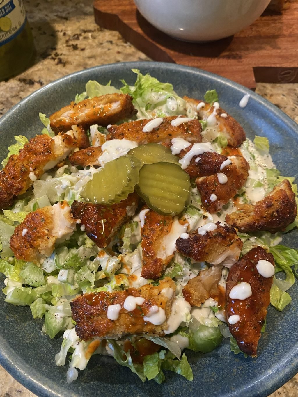 Tangy Buffalo Chicken Salad